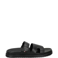 Кожаные сандалии с логотипом Кожаные сандалии с логотипом