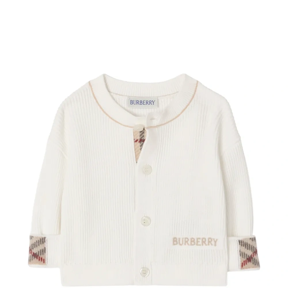 Кардиган из хлопка с логотипом