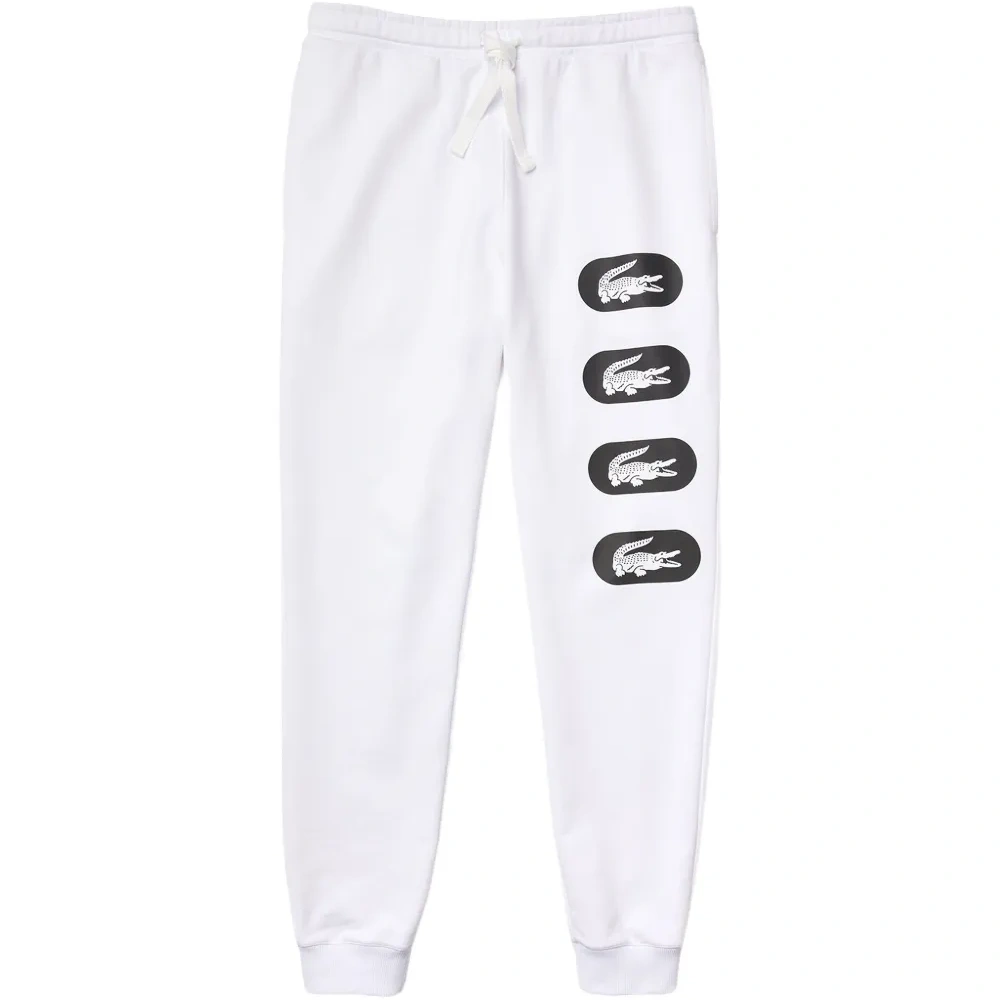 Спортивные брюки с принтом под крокодила