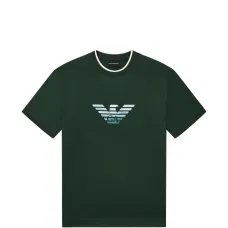 Футболка с круглым вырезом и логотипом