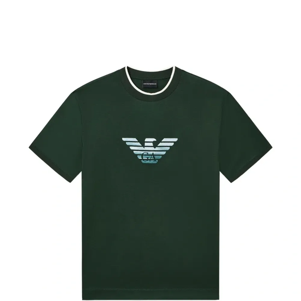 Футболка с круглым вырезом и логотипом