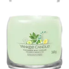 Свеча с ароматом огурца и мяты