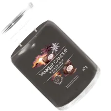 Большая черная свеча Coconut
