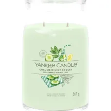 Свеча с ароматом огурца и мяты