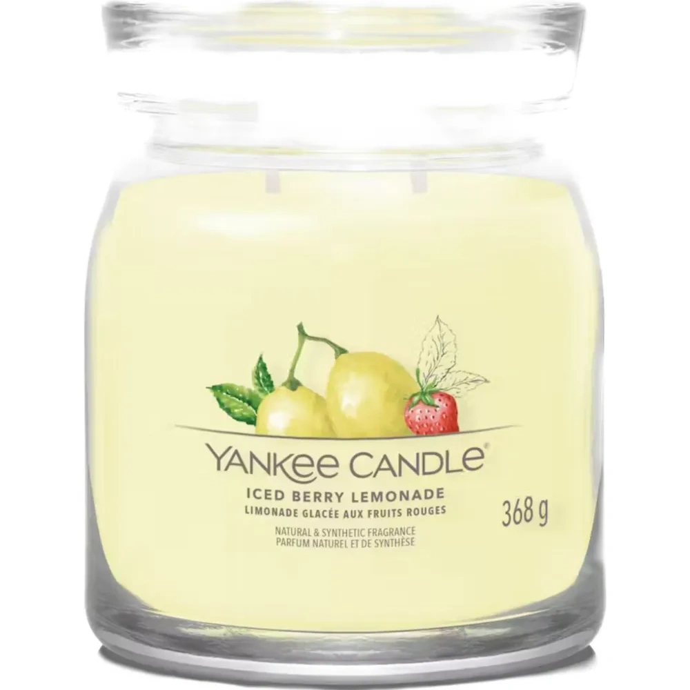 Средняя свеча с ароматом ягодного лимонада со льдом