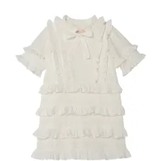 Платье Roseraie с оборками и ярусами