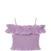 Топ Mariposa со сборками и рюшами