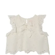 Топ с оборками и бантом