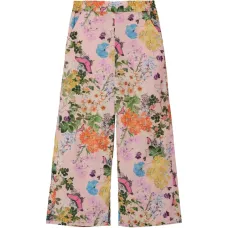 Флористические брюки с бабочками Floriane