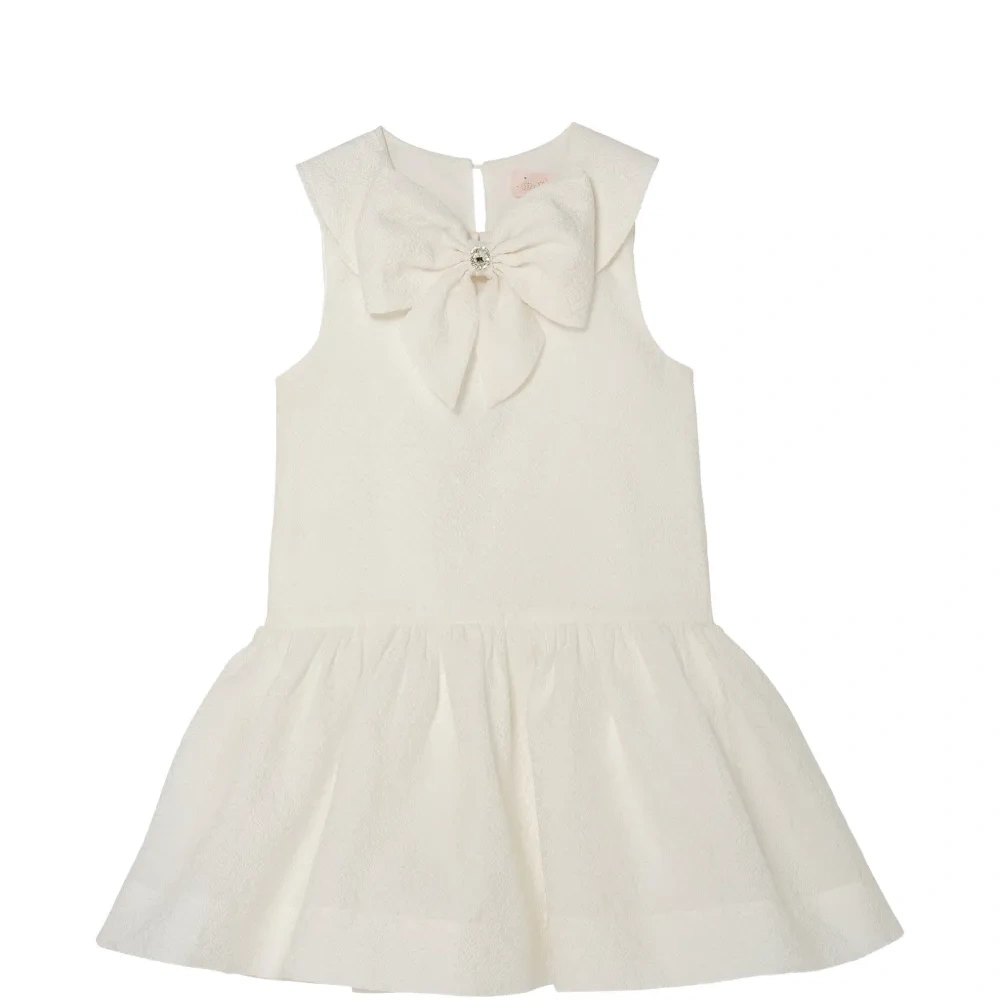 Платье Étoile с воротником и бантом