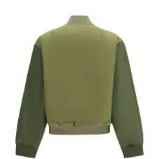 Бомбер Archer с рубчатой отделкой и логотипом Бомбер Archer с рубчатой отделкой и логотипом