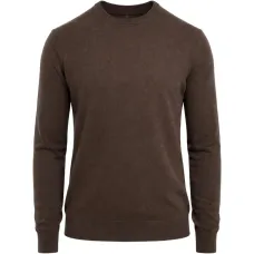 Свитер с круглым вырезом