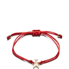 Браслет с подвеской-логотипом "Lucky"