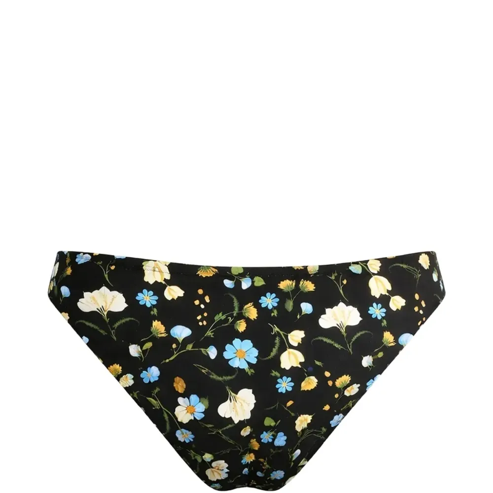Плавки-бикини с цветочным принтом