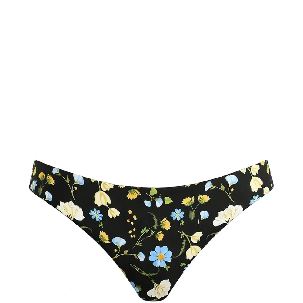 Плавки-бикини с цветочным принтом