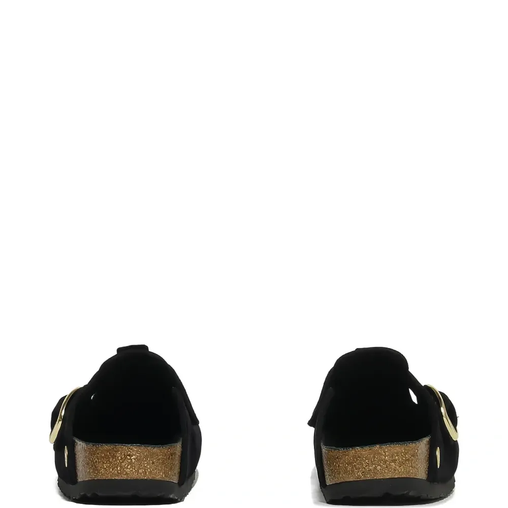 Мюли с большой пряжкой