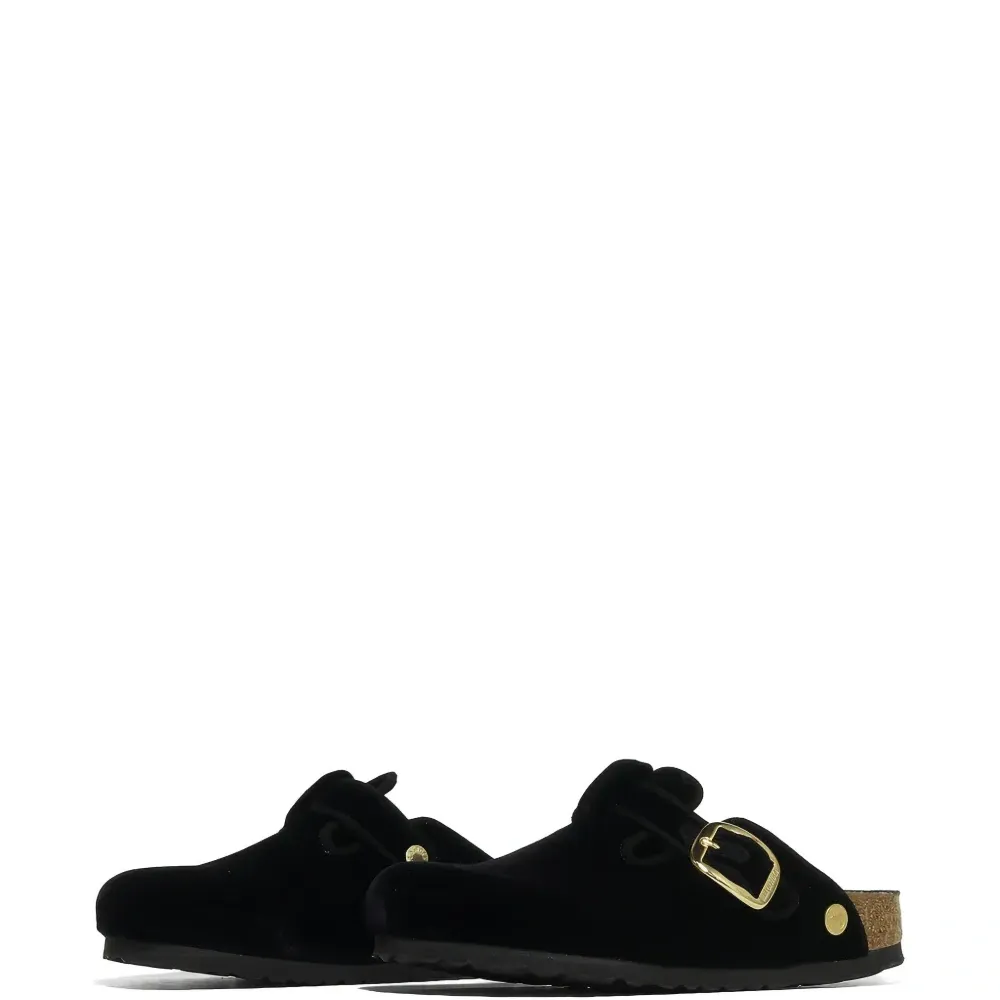 Мюли с большой пряжкой