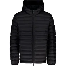 Стёганая двусторонняя куртка с капюшоном