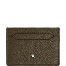 Футляр для карт из зернистой кожи