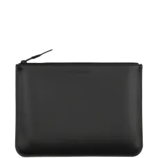 Кожаный кошелек на молнии