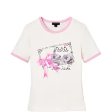 Футболка с принтом