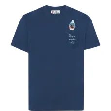 Футболка Connor с принтом часов и нагрудным карманом