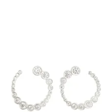 Серьги-спирали Odette из стерлингового серебра 925 пробы