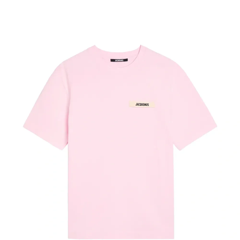 Футболка с круглым вырезом и отделкой гросгрейн