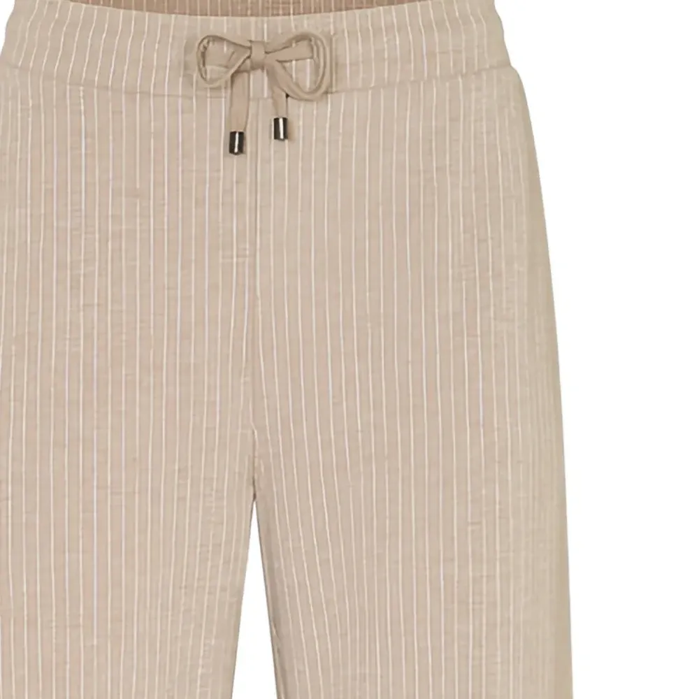 Полосатые брюки на кулиске