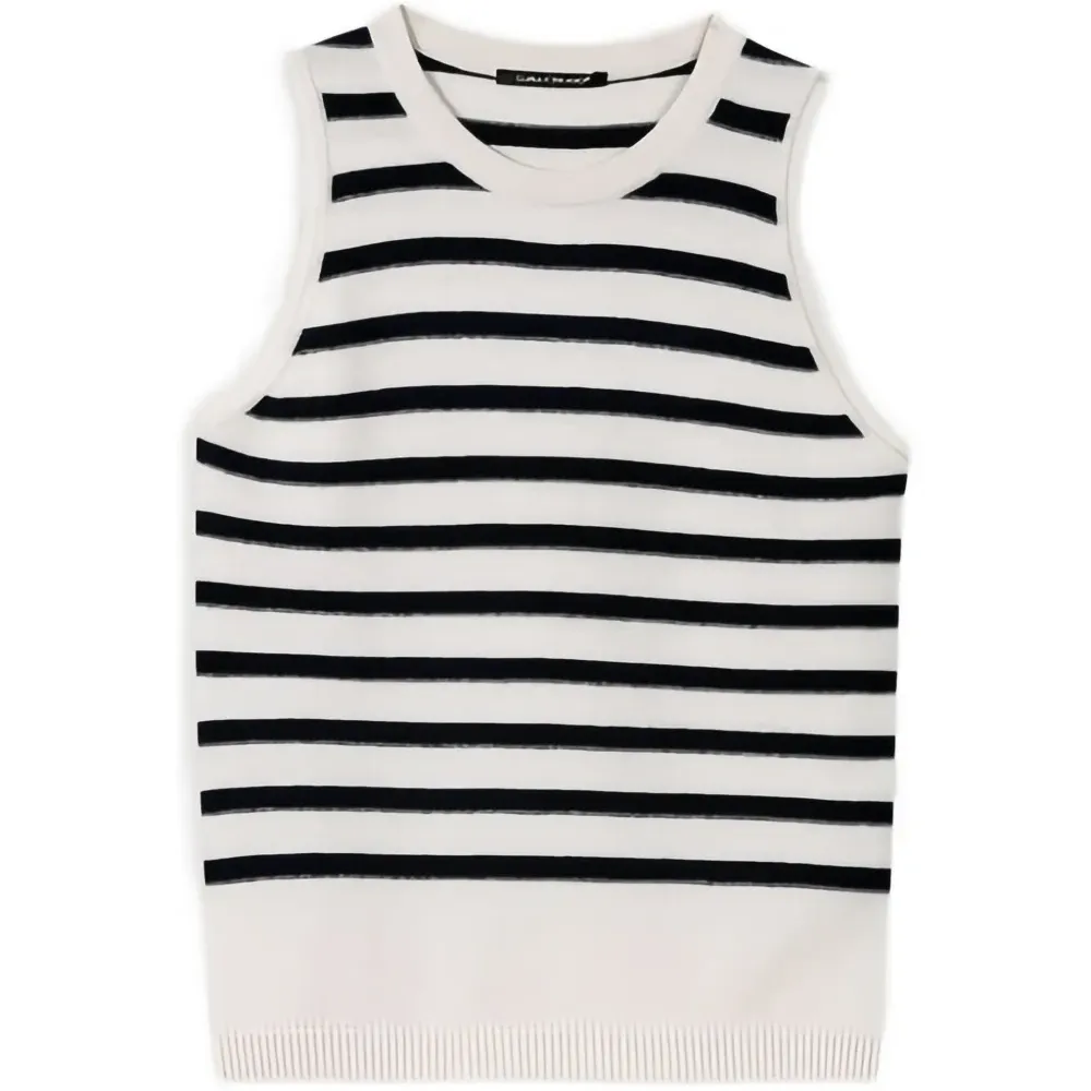 Топ в полоску