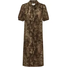 Платье миди Corma с пышными рукавами