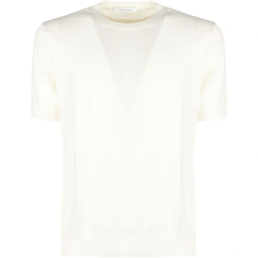 Футболка с круглым вырезом