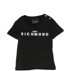 Футболка с круглым вырезом и короткими рукавами