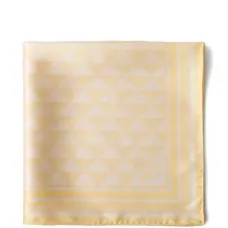 Жаккардовый шелковый шарф 55x55