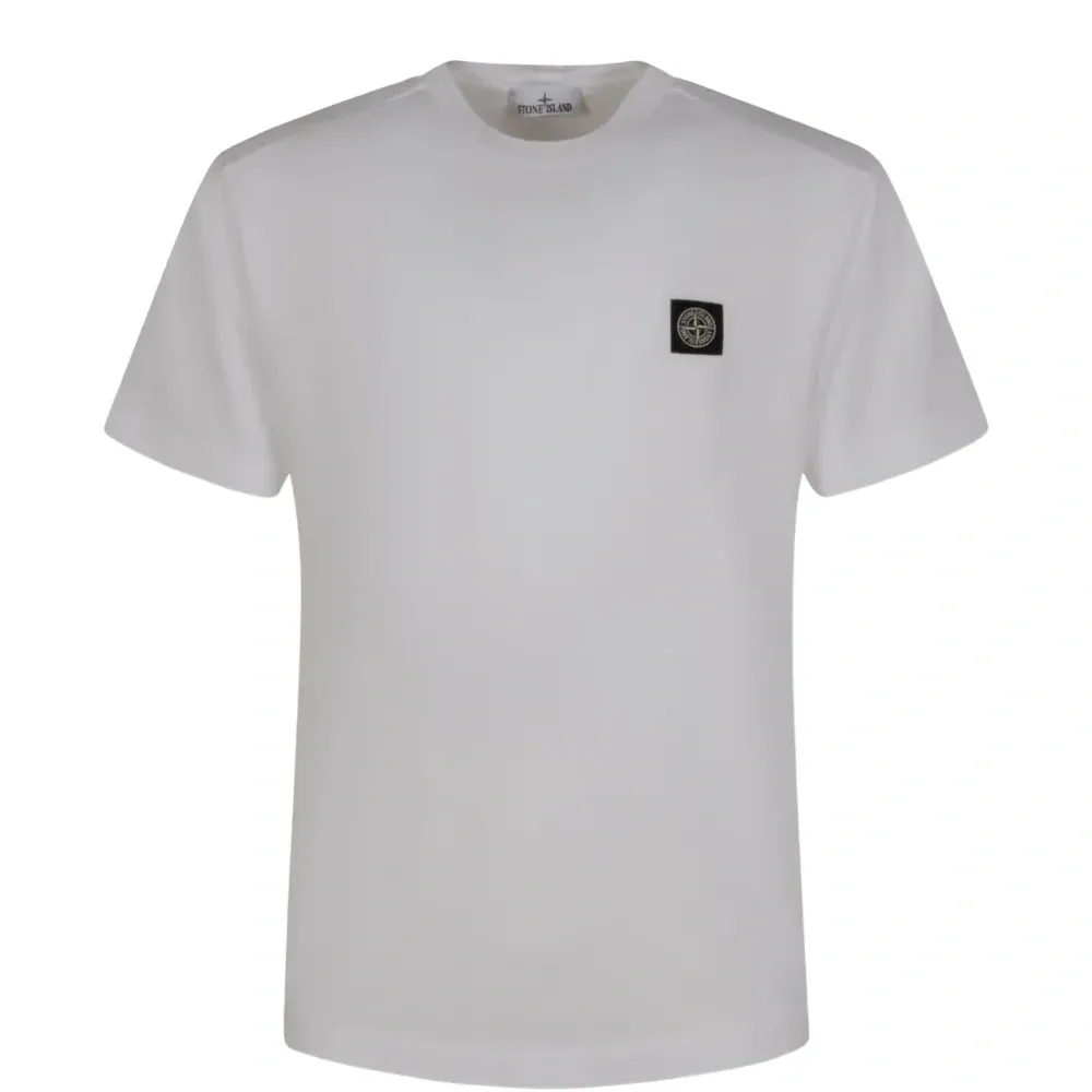 Футболка с короткими рукавами и нашивкой с логотипом