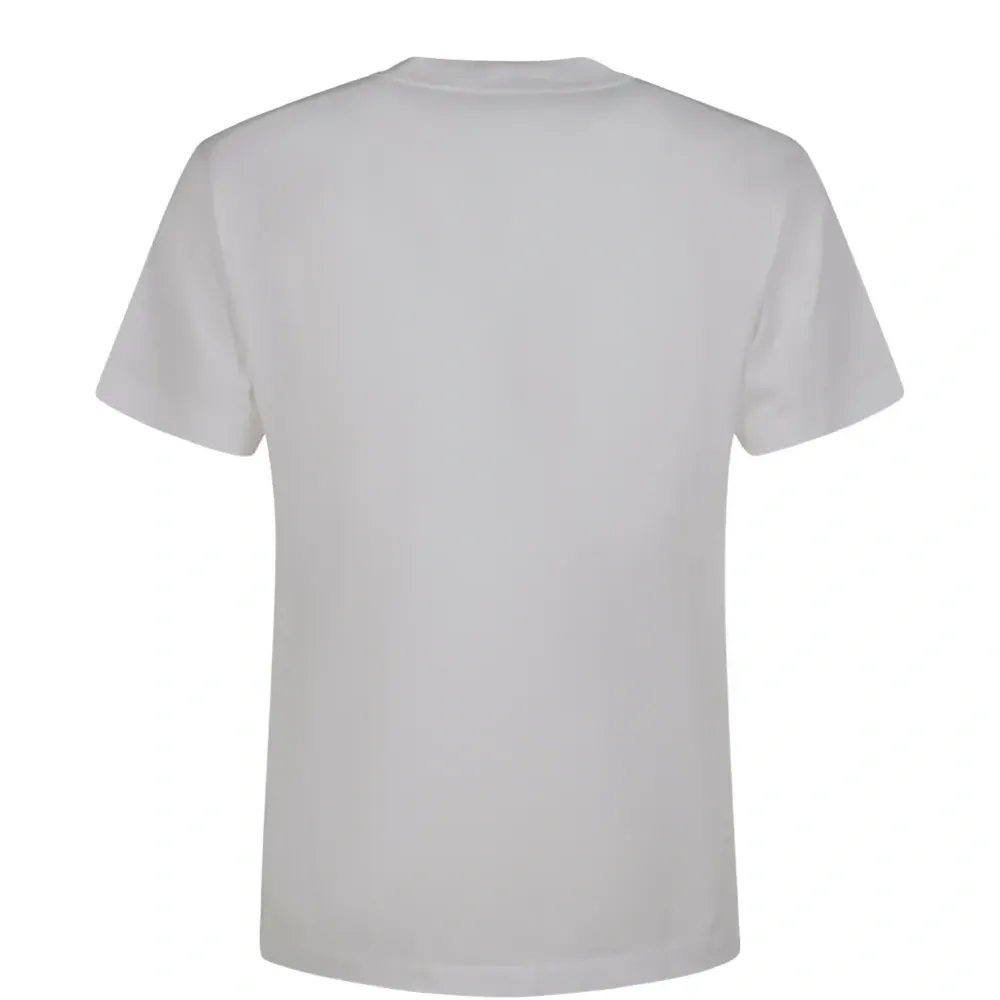 Футболка с короткими рукавами и нашивкой с логотипом