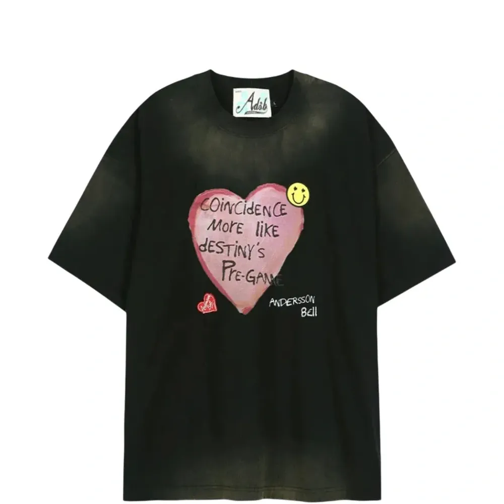 Футболка с эффектом спреевой стирки