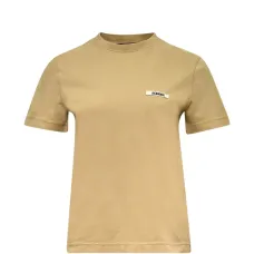 Футболка с нашивкой-логотипом