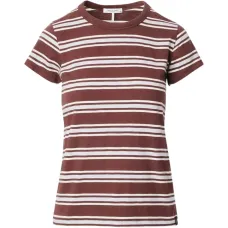 Футболка в полоску с эффектом слэба