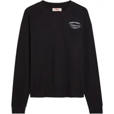 Свитер с накладным карманом