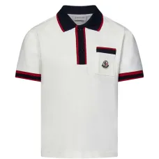 Поло с нашивкой-логотипом