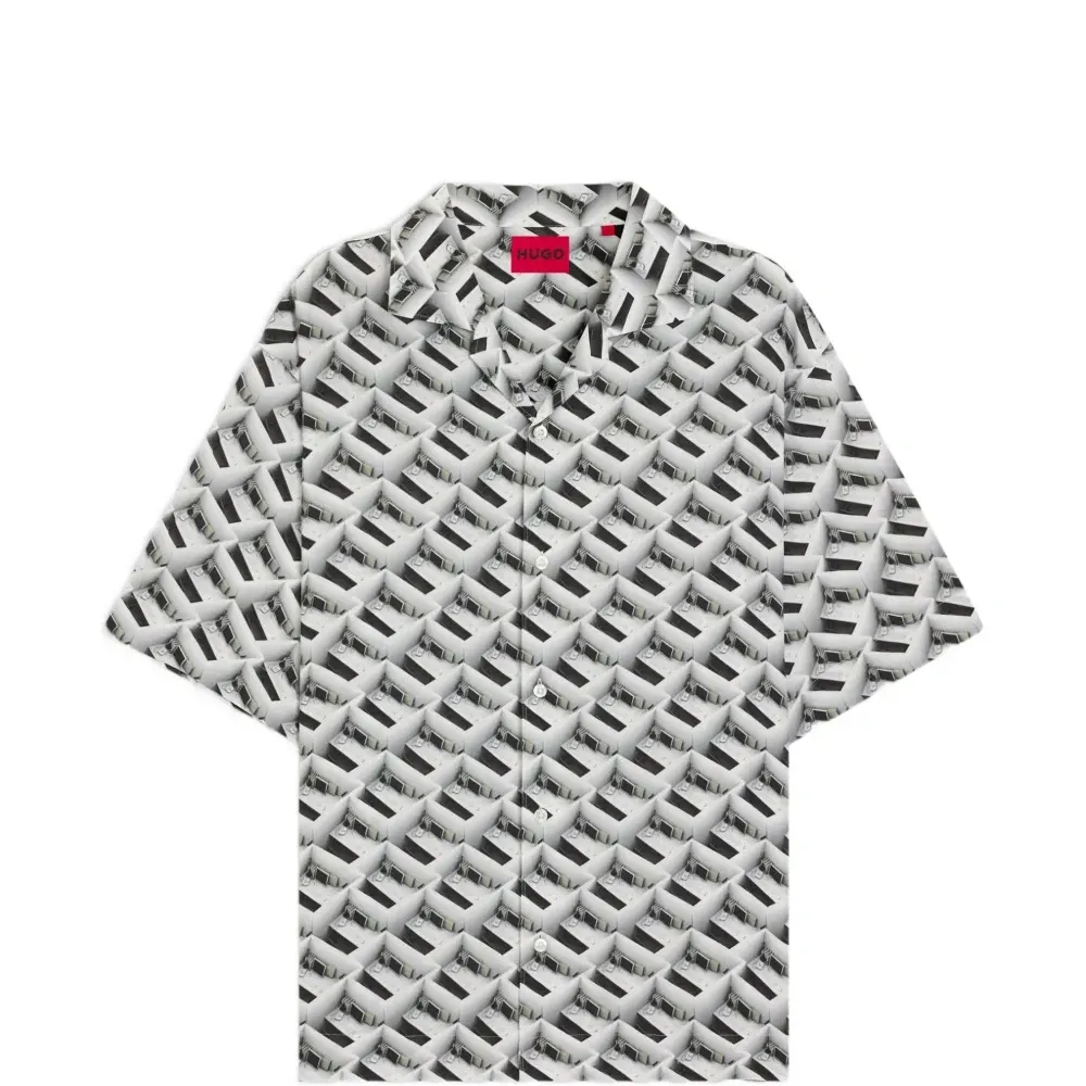 Рубашка с принтом