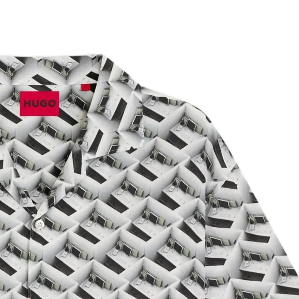 Рубашка с принтом