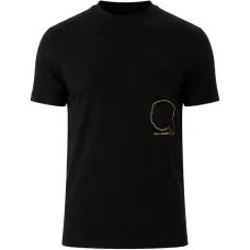 Футболка с графическим рисунком и круглым вырезом