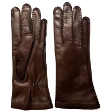 Сшитые кожаные перчатки