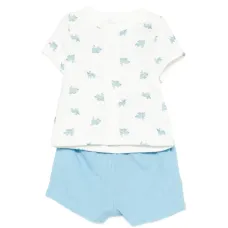 Комплект из двух шорт с анималистичным принтом