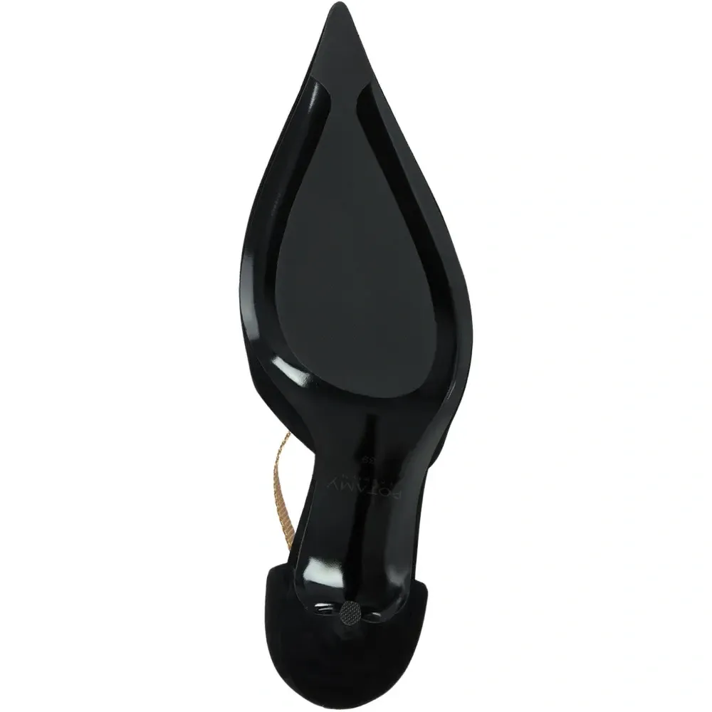 Замшевые туфли-лодочки с ремешком на щиколотке Замшевые туфли-лодочки с ремешком на щиколотке