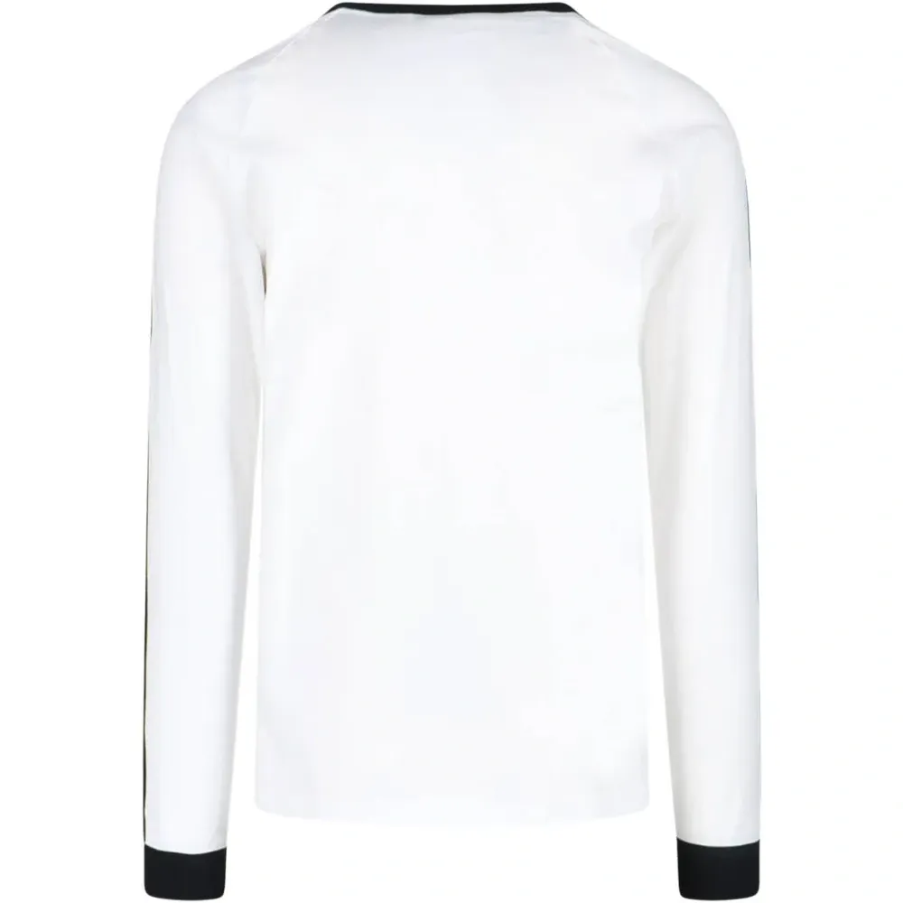 Футболка в полоску с логотипом