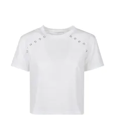 Футболка с люверсами