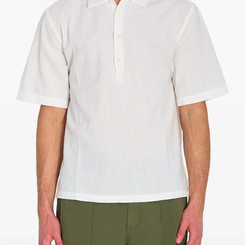 Мятая рубашка с короткими рукавами Mola Lanchin Мятая рубашка с короткими рукавами Mola Lanchin